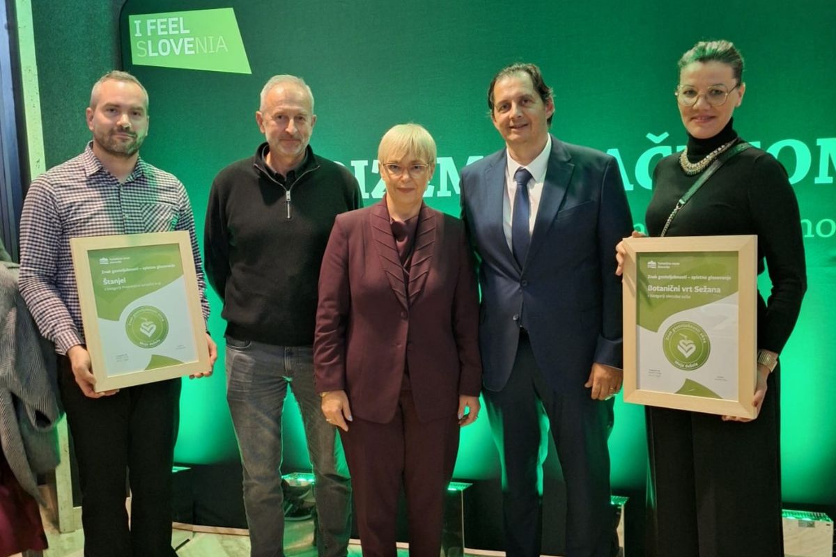 Priznanja Stanjel Botanicni