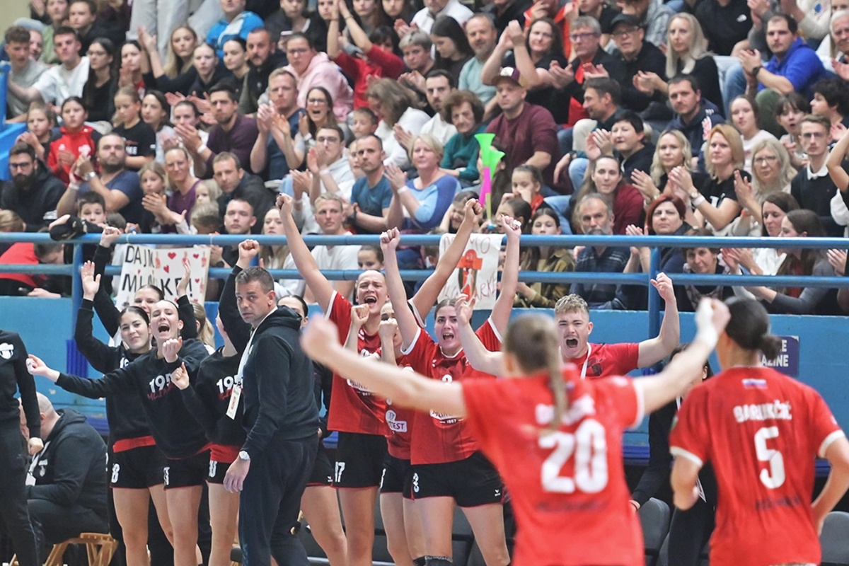 Mlinarke zmaga Evropa EHF