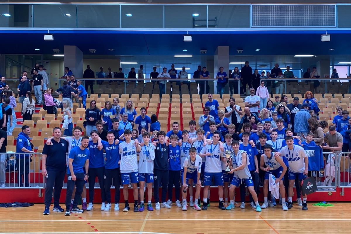 Gorica basket U16 podprvaki