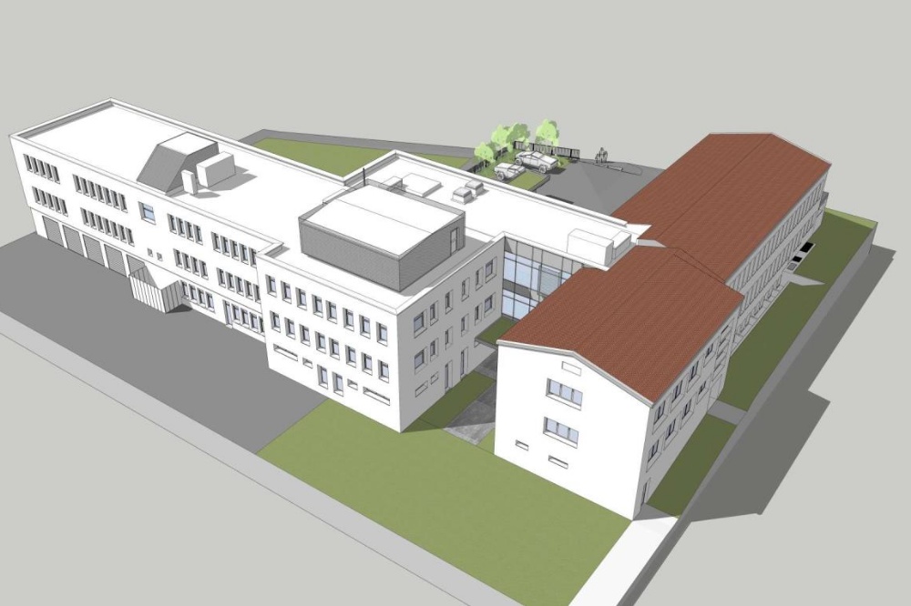 Prenoca centralne stavbe ZD Tolmin