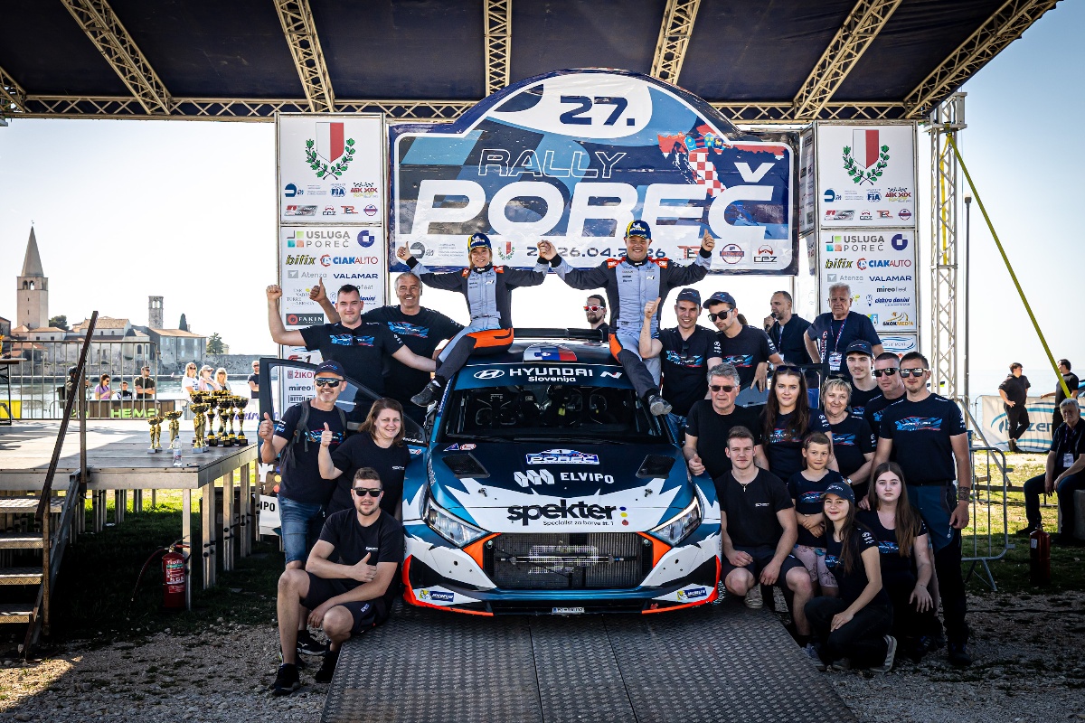 Rok Turk Blanka Kacin drugo mesto Porec