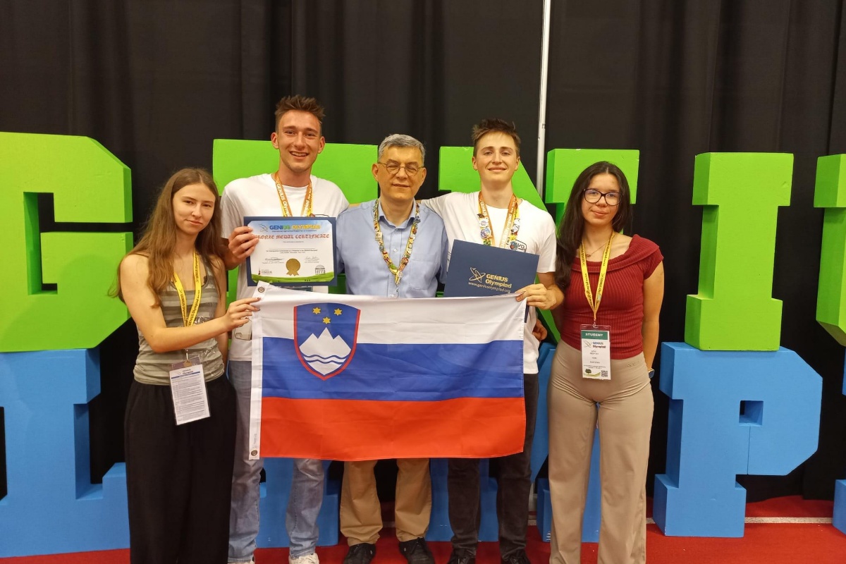 Genius Olympiad ZDA 2026 Slovenci