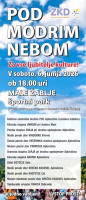 POD MODRIM NEBOM plakat