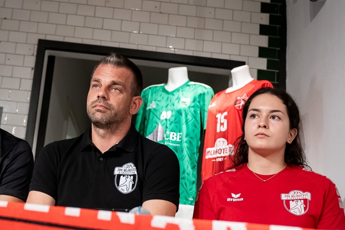 Jan Zbogar in Nena Cernigoj tiskovka preseason