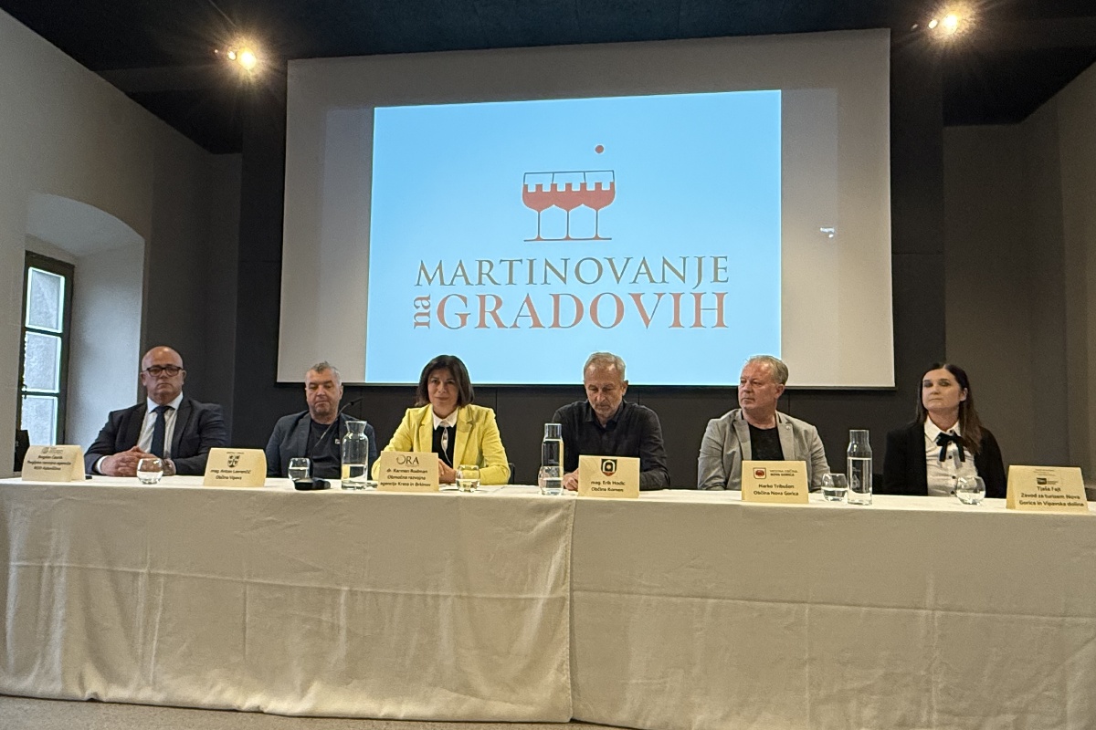 Martinovanje na Gradovih tiskovka predstavitev